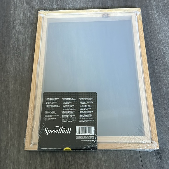 Speedball 110 Monofilament Screen Printing Frame, 10x14 Inch - Picture 2 of 2